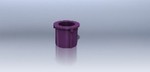 Bio Molecular Systems, Inc. MYRA-LBA-500 Myra 0.5 mL Tube Adaptor (Purple; Pack of 18)