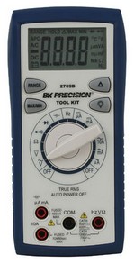 B&K Precision 2709B Auto Ranging True RMS Tool Kit DMM