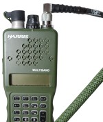 CAATail Antennas, LLC SL-90-F-G Wearable Antenna with 90 degree TNC-M connection in OD GREEN