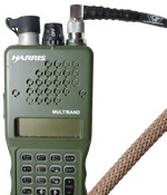 CAATail Antennas, LLC SL-90-F-T Wearable Antenna with 90 degree TNC-M connection in TAN