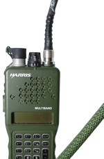 CAATail Antennas, LLC SL-F-G Wearable Antenna with striaght TNC-M connection in OD GREEN
