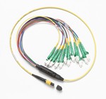 Fluke Networks 4417835 2M BREAKOUT CORD FOR SM MPOAPC UNPINNED LCAPC CONNECTOR
