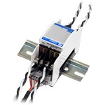 Powerside 950-000216 Plug-in Interface to 5 amp Output Current Transformers. Four channels with 12in (30cm) bridge cable to PQube 3 current input channels. High accuracy calibration ensures full IEC Class 0.2 and ANSI Class 0.2S accuracy compliance