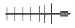 Telewave.io ANT450Y10-WRH Antenna LMR 2-Way Land Aviation Marine - 500 Watt Max - Mount Base or Ship - to