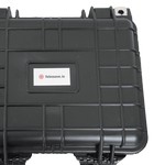 Telewave.io TC44-R Carry Case Rugged w/ Handle - Fitted Internal Padding - Adjustable/Closeable Pressure Equalization Vent - Two Padlock Hasp Sets - Mechanical Shock Resistant