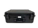 Telewave.io TC44-R2 Carry Case Rugged w/ Handle - Fitted Internal Padding - Adjustable/Closeable Pressure Equalization Vent - Two Padlock Hasp Sets - Mechanical Shock Resistant