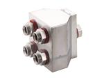 JULABO USA, Inc. 8890135 Quad distributing adapter M38x1.5, isolated, 1x M38x1.5 female to 4x M38x1.5 male, each