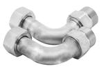 JULABO USA, Inc. 8891720 Elbow fittings 90°, M24x1.5 female/male, pair