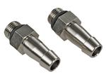JULABO USA, Inc. 8970460 Adapter barbed, 9.5mm OD to M10x1 m., pair (for F250, AWC100), pair