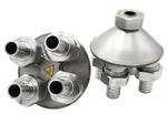 JULABO USA, Inc. 8970524 Quad distributing adapters, G 1 1/4