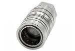 JULABO USA, Inc. 8980722 Clean-Break self-sealing coupling M24x1.5 male, FFKM (-45+200 °C), requires 8980723 to make a pair