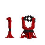 MilliBox GIM01 11cm wide HV positioner with multi-OS full feature Python software controller.