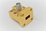 Millimeter Wave Products, Inc. 410K-425-SMAF K-band Waveguide to coax adapter, Right Angle, 18-26 GHz, WR-42 to SMA(F)