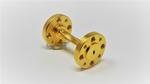 Millimeter Wave Products, Inc. 681F-RH-387 90° Twist: F Band, 90 to 140 GHz, Right Hand, WR-8 Waveguide, UG-387/U-M Flanges