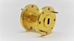 Millimeter Wave Products, Inc. 690B-1-383 Straight Waveguide: Q Band, 33 to 50 GHz, 1 Inch Long, WR-22 Waveguide, UG-383/U Flanges
