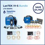 TREND Networks North America LT4-500FS Bundle - LanTEK IV-S 500MHz + FiberTEK IV + Accessories + Sapphire 1 Year